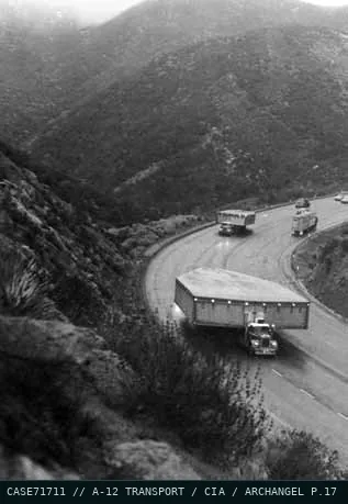 A-12 road-transport crate